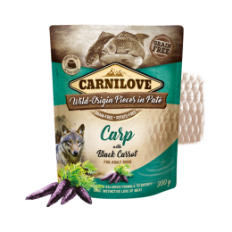 Carnilove tasakos Paté Carp with Black Carrot - Ponty fekete répával