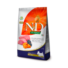 N&D Dog Grain Free lamb & bluebery with pumpkin adult mini